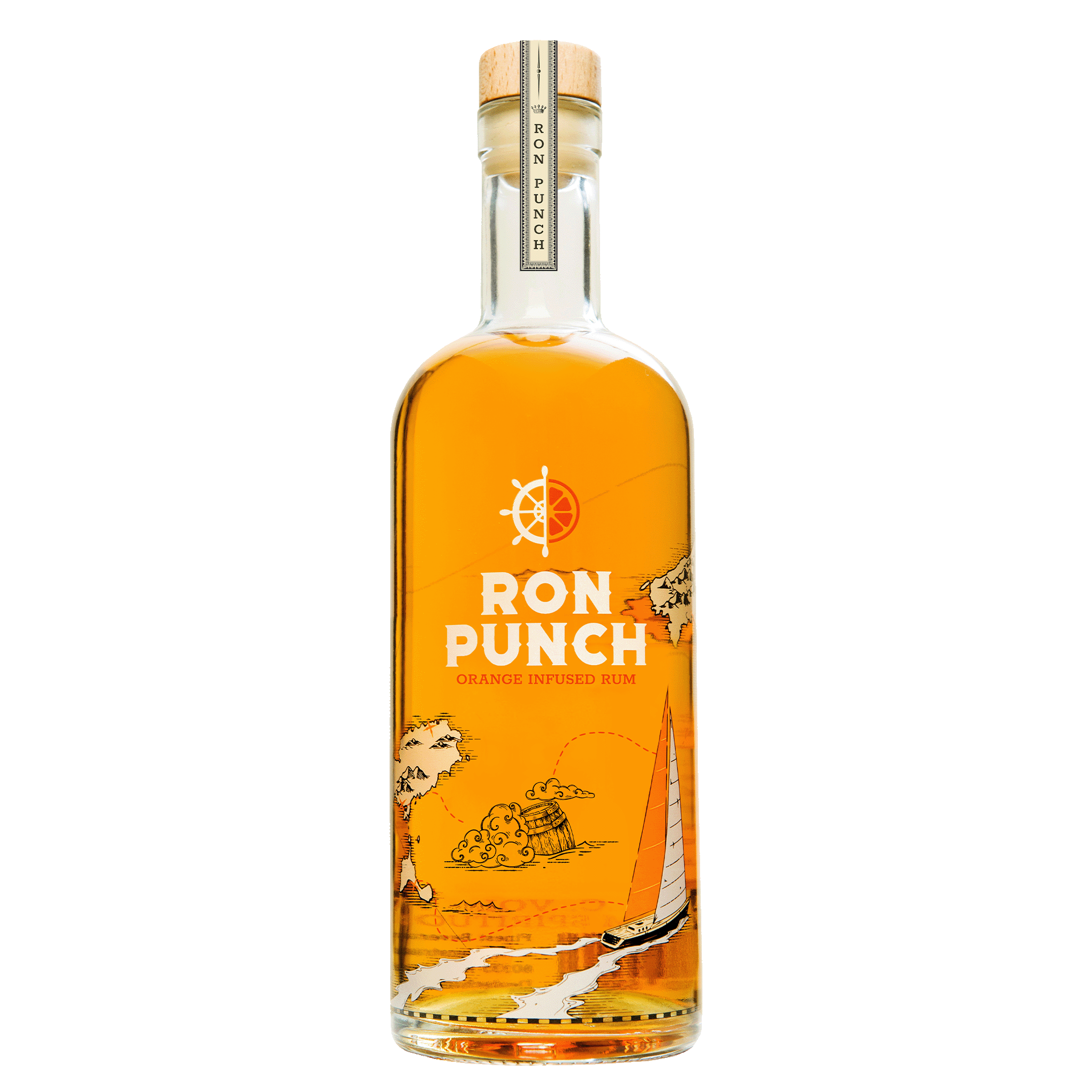 Ron Punch Orange Infused Rum 0,7l - 40%