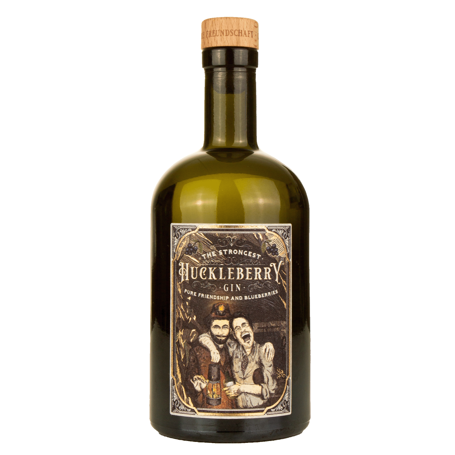 Huckleberry Gin STRONG 77% - 0,5l