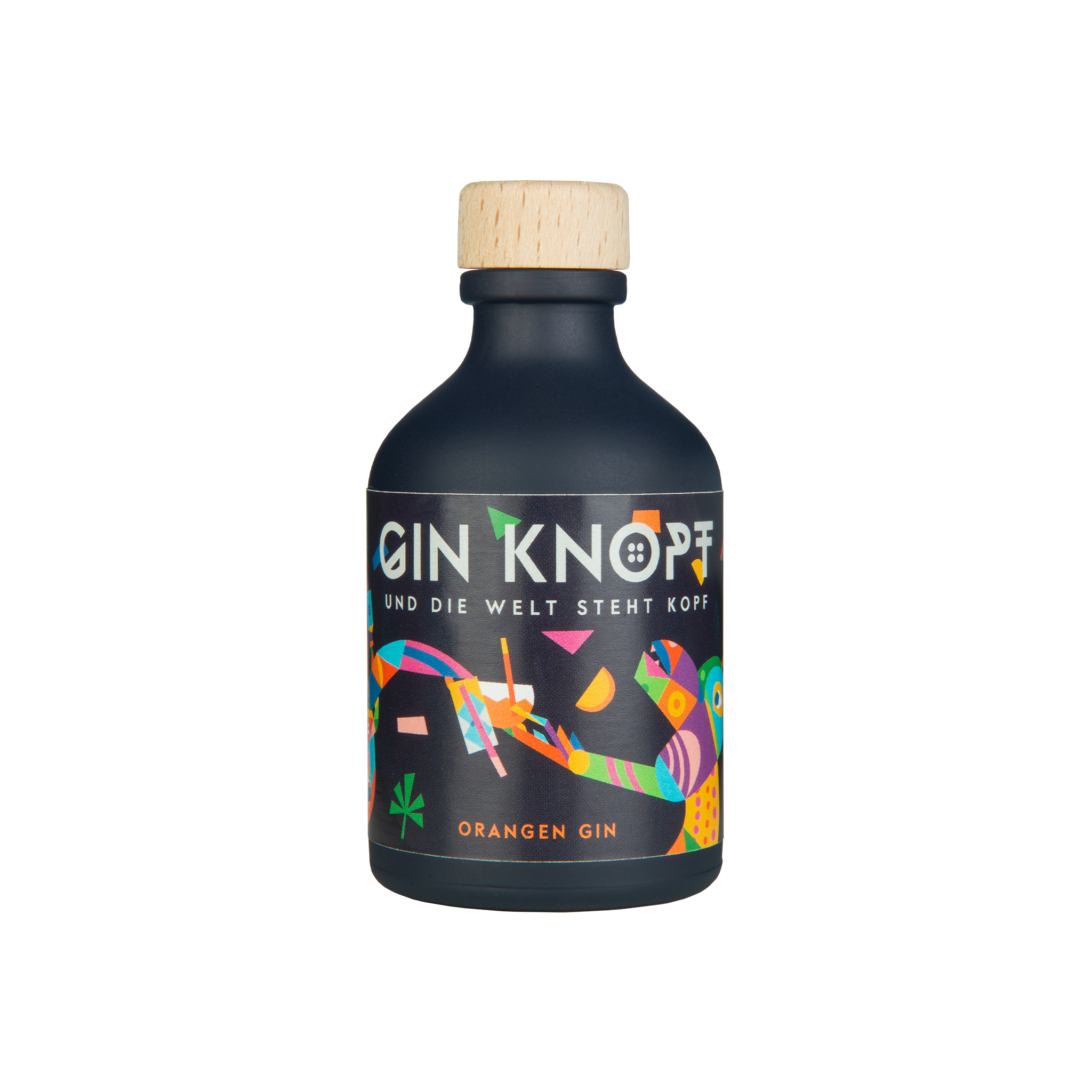 Gin Knopf - mediterrane Orange 44% - 0,05l Mini